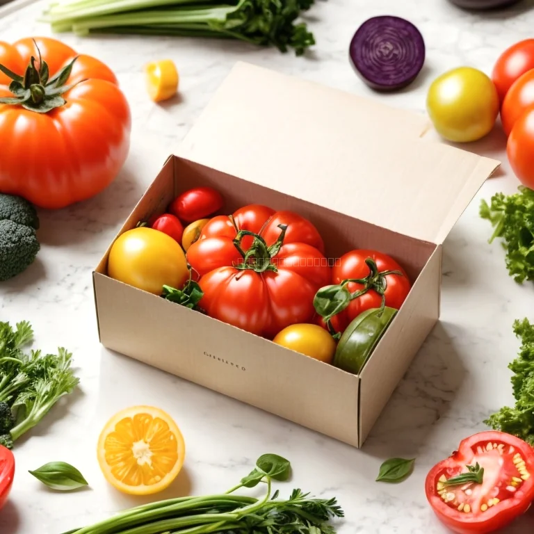 新鮮な詰め合わせ野菜